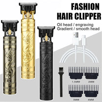 Vintage Electric Hair Trimmer for Men – Rechargeable & Stylish