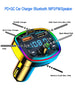 Bluetooth 5.0 FM Transmitter for Cars with USB Charger