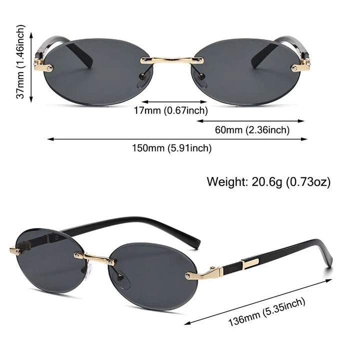 Rectangle Sunglasses Fashion UV400