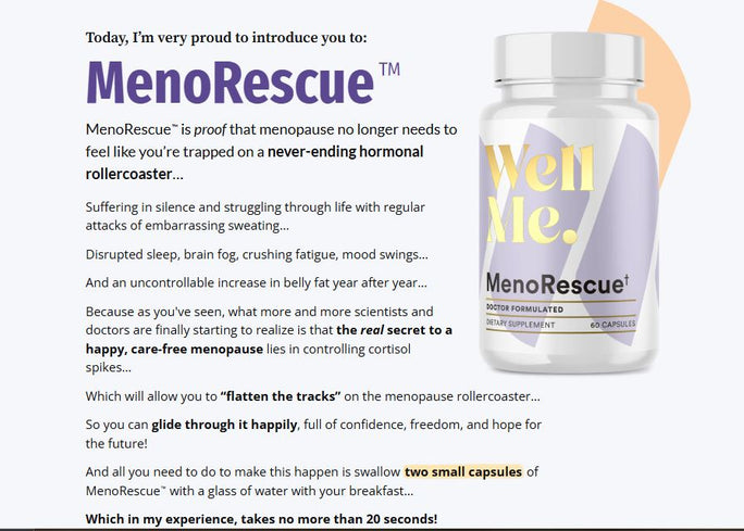 WellMe MenoRescue™ – Natural Menopause Support