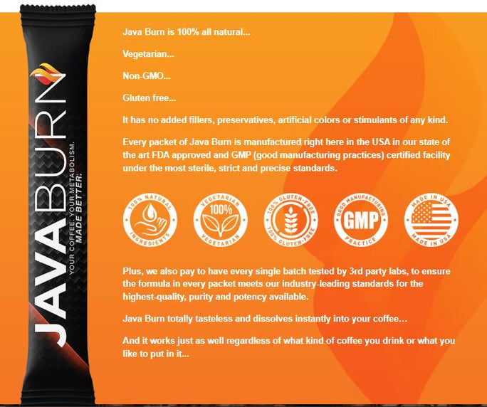 Java Burn for Weight Support